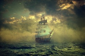 Okyanusun ortasında